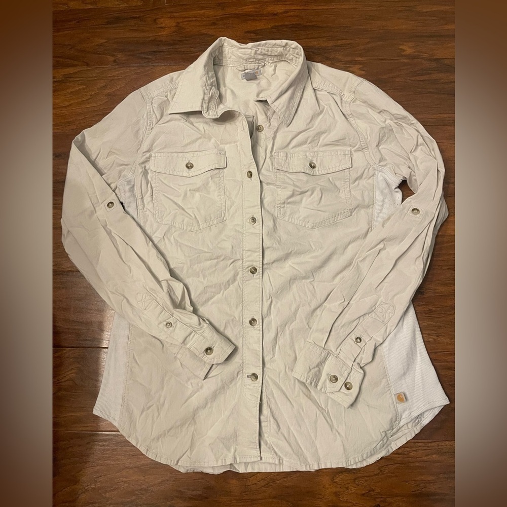 Carhartt Women’s Button Up Shirt Size M